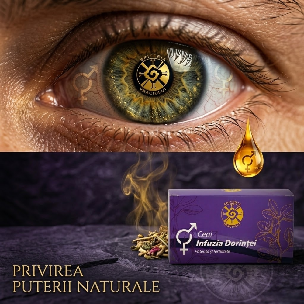 Ceai Infuzia Dorinței - Pentru potență şi fertilitate