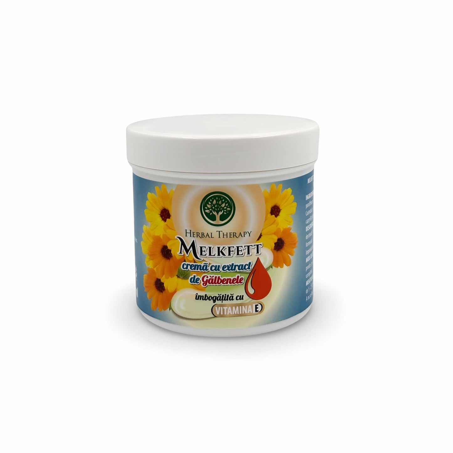 Cremă Melkfett - Vitamina E, Protecție și Hidratare pentru Piele Uscată, 250 ml