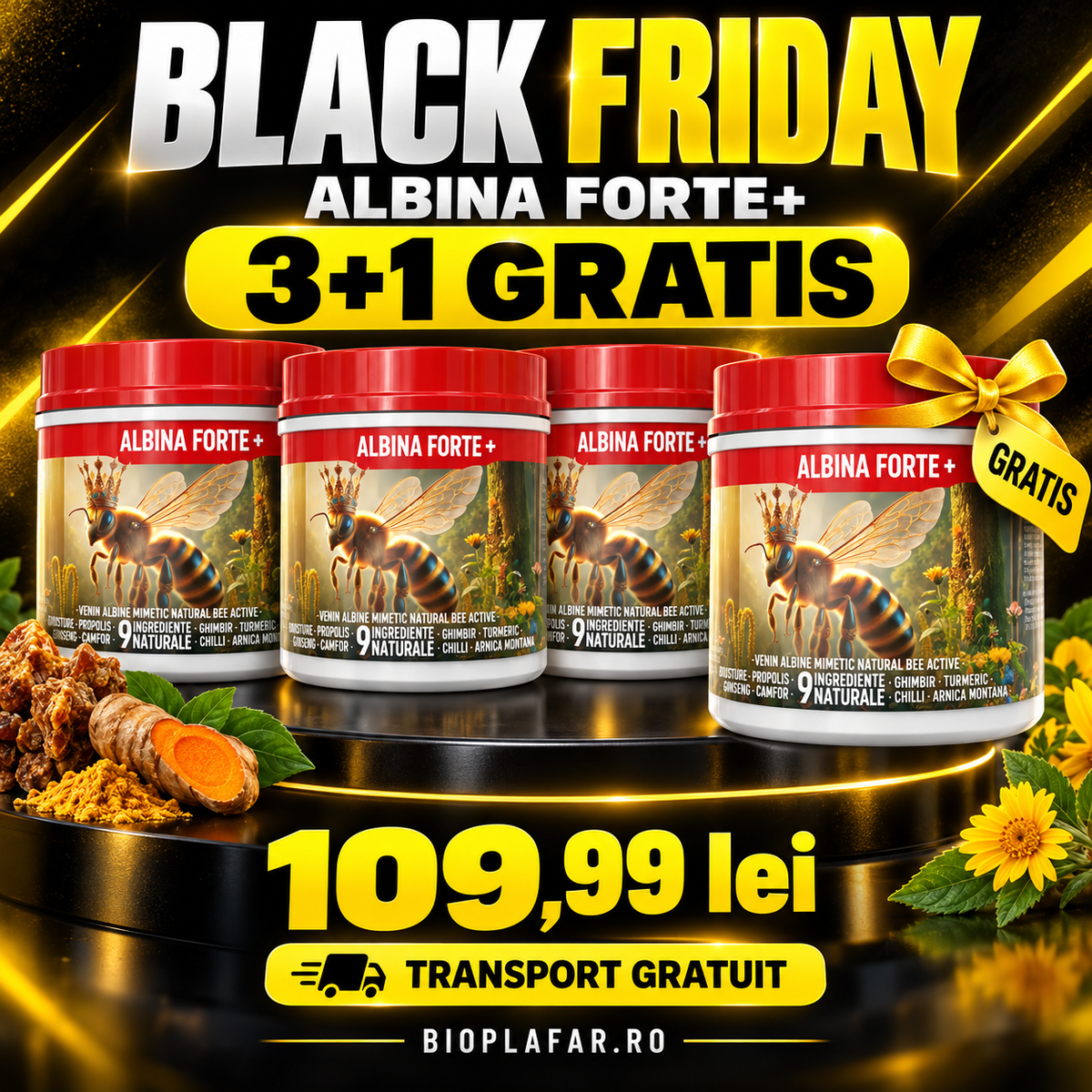 3+1 Albina Forte Black Friday