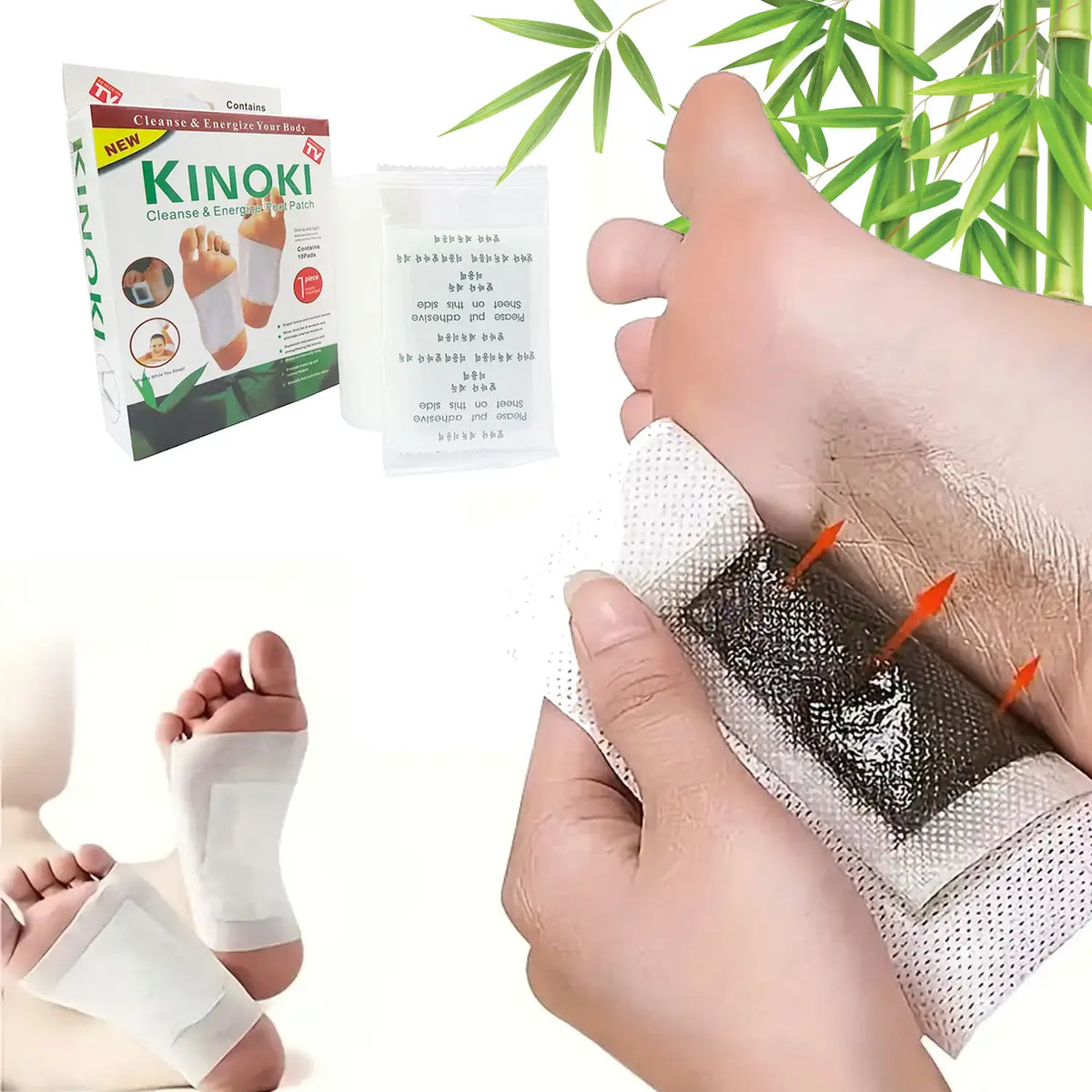 1 Set Plasturi Kinoki DETOX