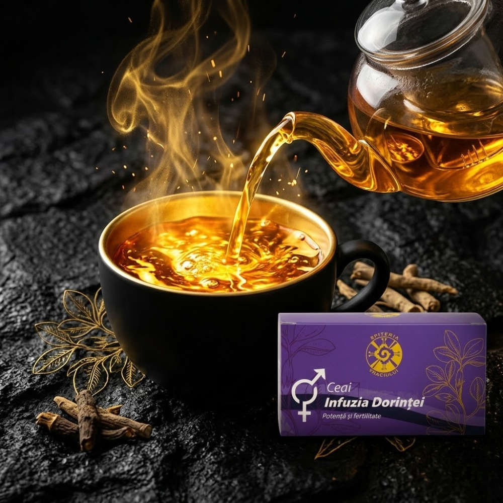 Ceai Infuzia Dorinței - Pentru potență şi fertilitate