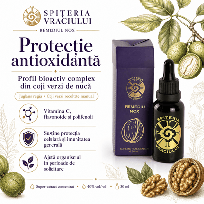 Remediu Natural Tiroidă și Menopauză – NOX Sănătate Feminină | 30ml