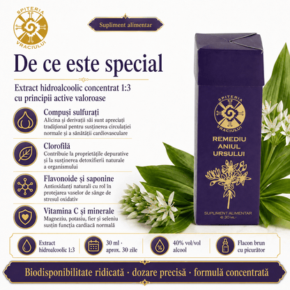 Remediu Natural Inimă și Circulație – ANIUL URSULUI | 30ml