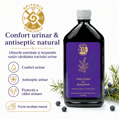 Tinctură de Ienupăr – Sănătatea Rinichilor și Tractului Urinar | 500ml