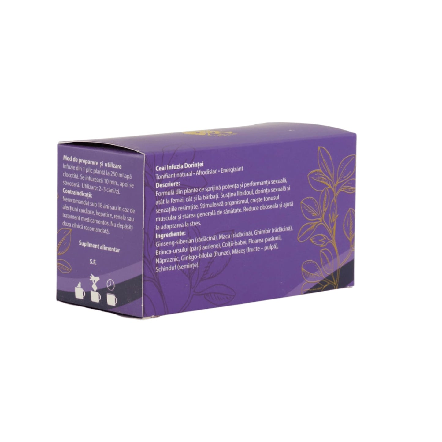 Ceai Infuzia Dorinței - Pentru potență şi fertilitate