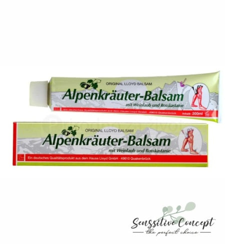 Balsam pentru varice Alpenkrauter cu vita de vie si castan salbatic