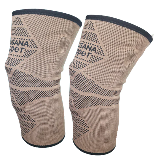 Set 2 Genunchiere Copper