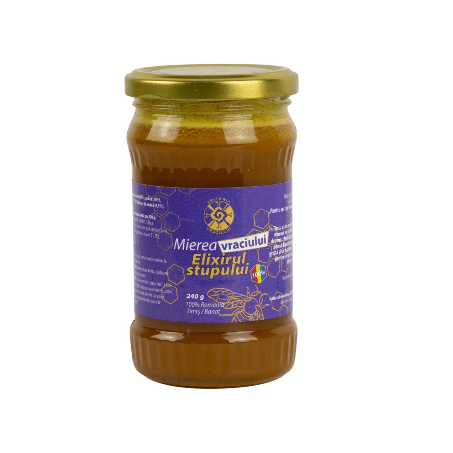 Mierea Vraciului – Elixirul Stupului | Produs Apicol Imunostimulent Natural